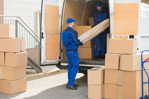 Local removals team planning a move in Beddington