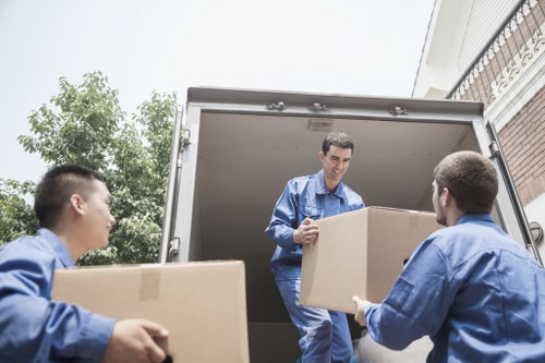 Clean and secure furniture storage space in Beddington