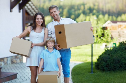 Secure storage container collection service in Beddington