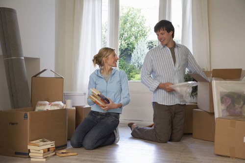 Organized filing and shelving for office storage in Beddington